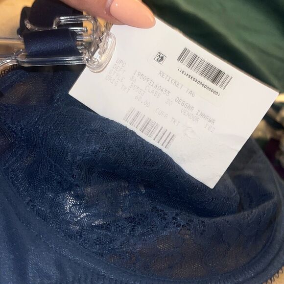 WACOAL Retro Chic Full Figure Unlined Lace Underwire Bra 42G - Picture 5 of 5